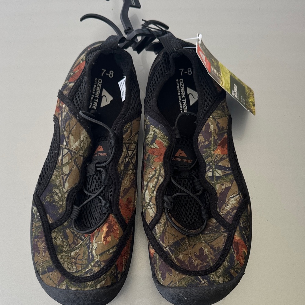 Ozark Trail Camouflage Outdoor Shoes with Black Accents
